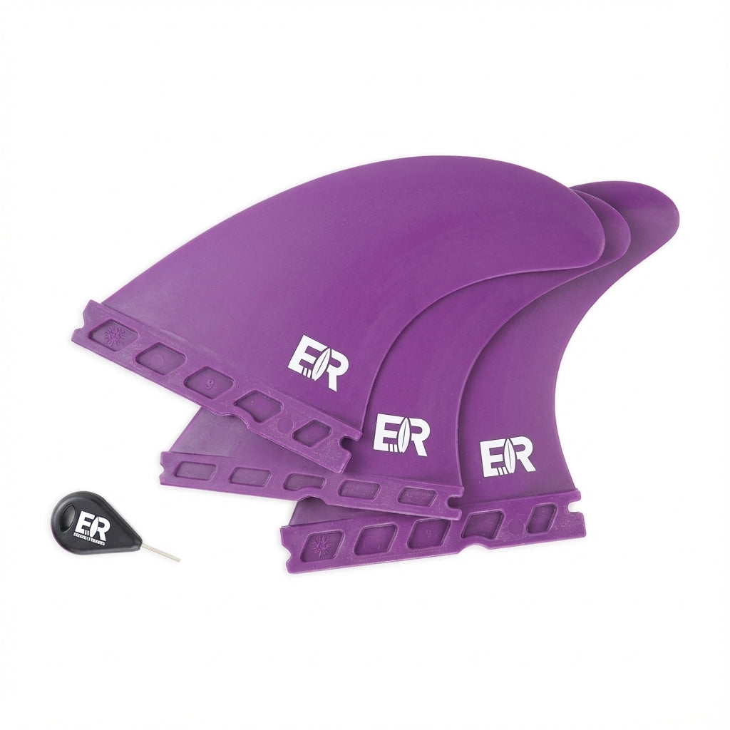 Eisbach Riders Futures Single Tab Surf Fin Thruster medium purple
