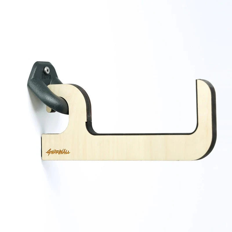 GNARWALL horizontal SUP wall rack — how to store your surfboard or SUP at home