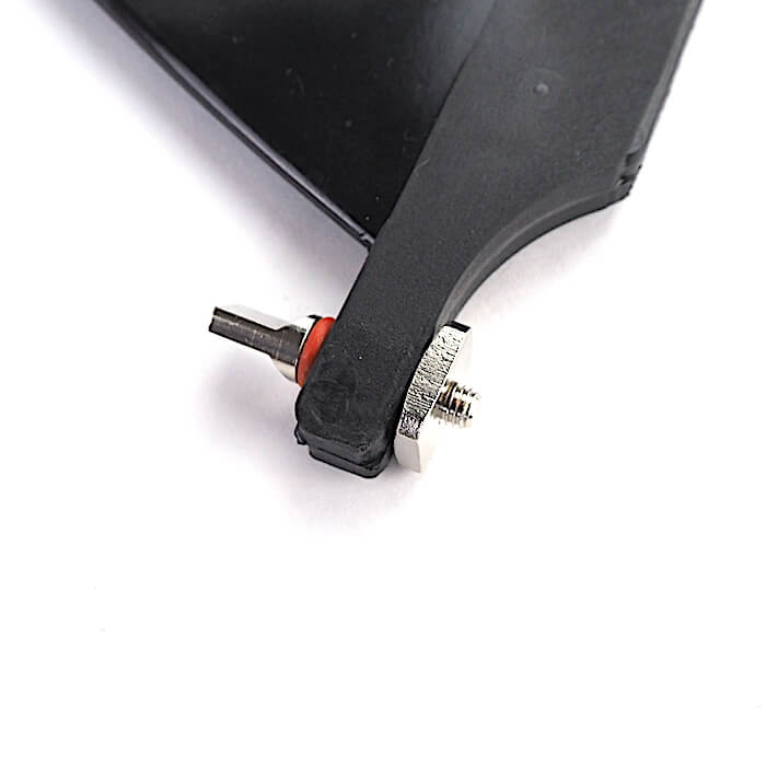 SUP fin screw being installed in a US Box fin — step-by-step installation guide