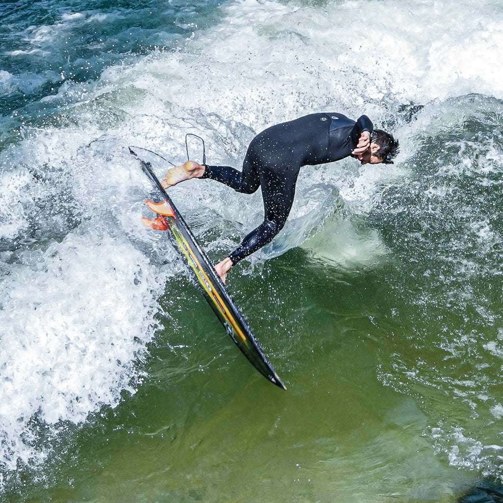 intenics surf gear Eisbach Riders FCS Double Tab Surf Fin Thruster small orange – Eisbach Riders Surfing Company