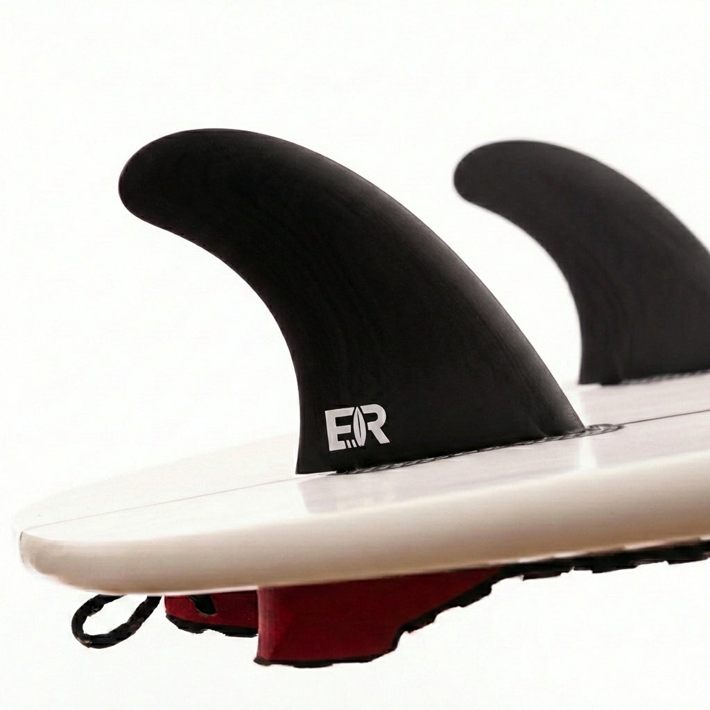 FINS UNLIMITED9.0 サーフボードフィン Taylor Knox Signed Twin +Stabilizer Surfboard Fins - NVS