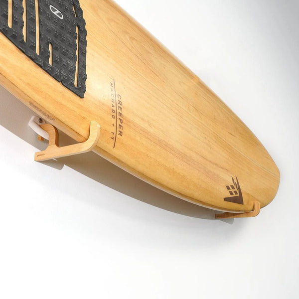 GNARWALL Horizontal Surfboard Hangers - Bamboo Edition - Eisbach Riders Surfing Company