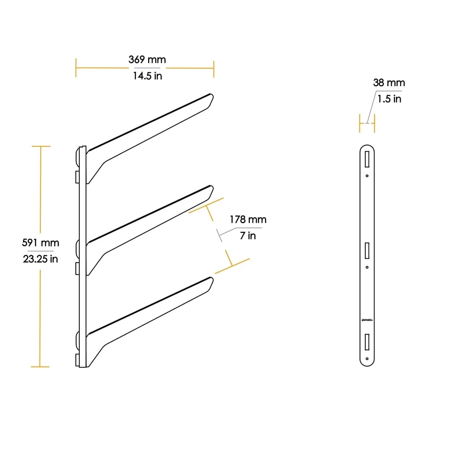 GNARWALL Horizontal Multi-Board Rack
