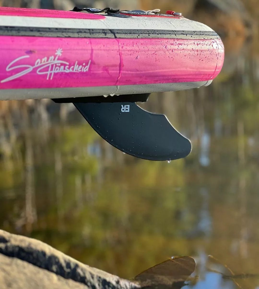SUP Fin River Touring - Flexible Quick - Lock Single Fin - Eisbach Riders Surfing Company