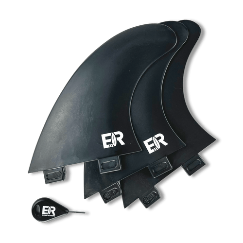 Surf Fins Double Tab Bio - based(medium/anthracite) - Eisbach Riders Surfing Company