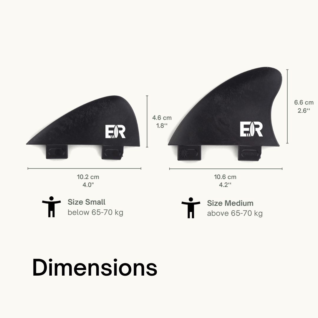 Surf Fins Double Tab - Rapid Surfing Set - Eisbach Riders Surfing Company
