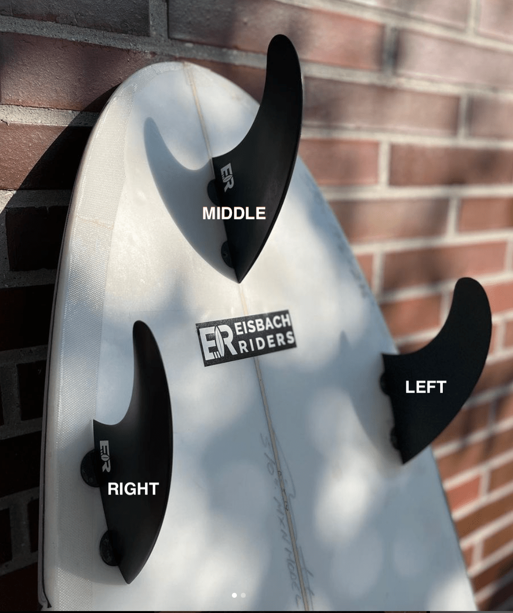 Surf Fins Double Tab - Replacement - Eisbach Riders Surfing Company