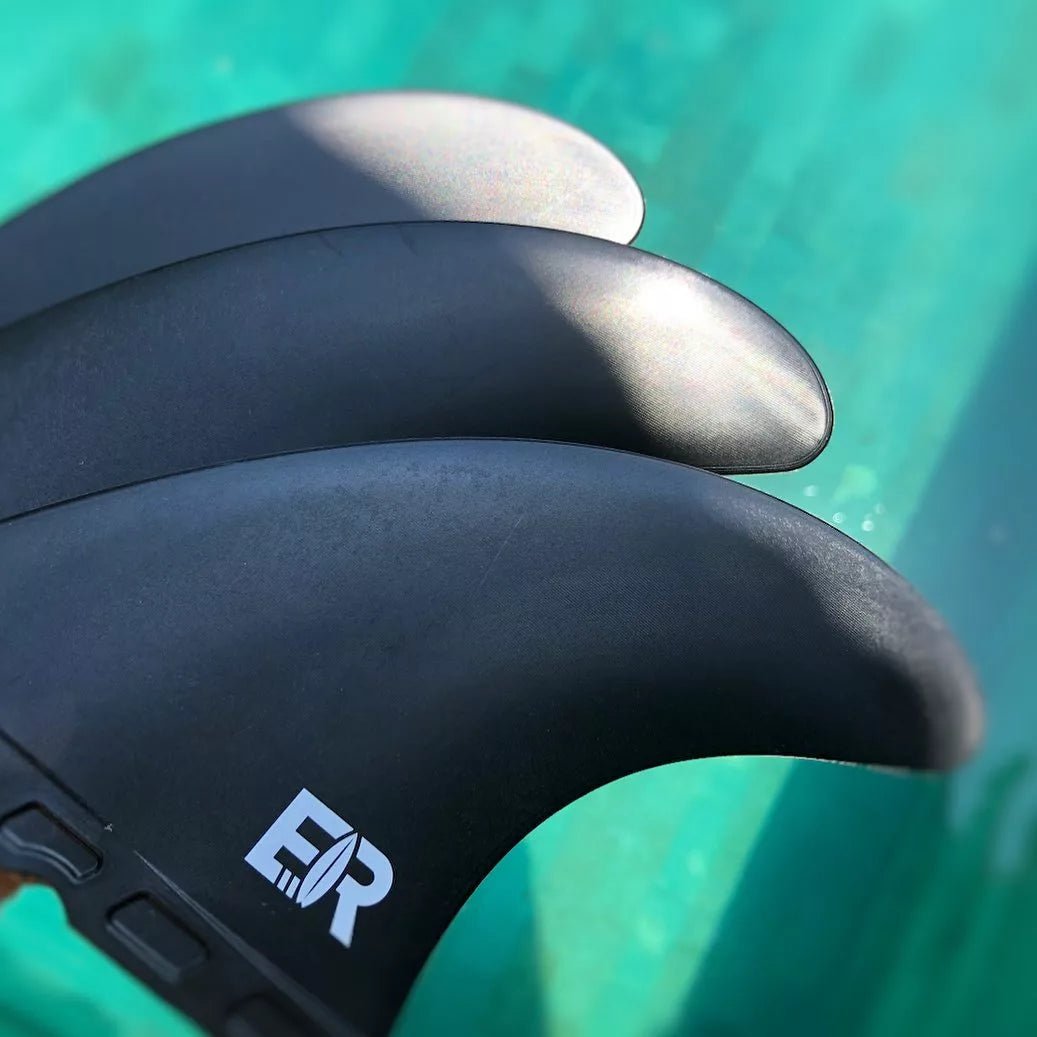 Surf Fins Single Tab (medium/white) - Eisbach Riders Surfing Company