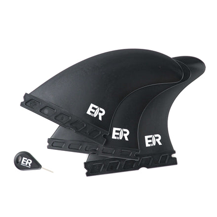 Futures Surf Fins – Medium Thruster (Black)